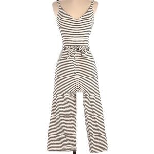 Monteau Striped Jumpsuit XS